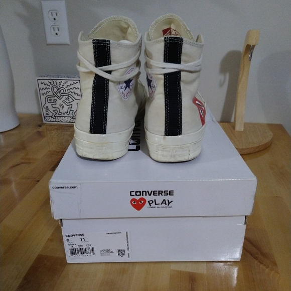 Comme Des Garçons Play X Converse All Star - Picture 4 of 10